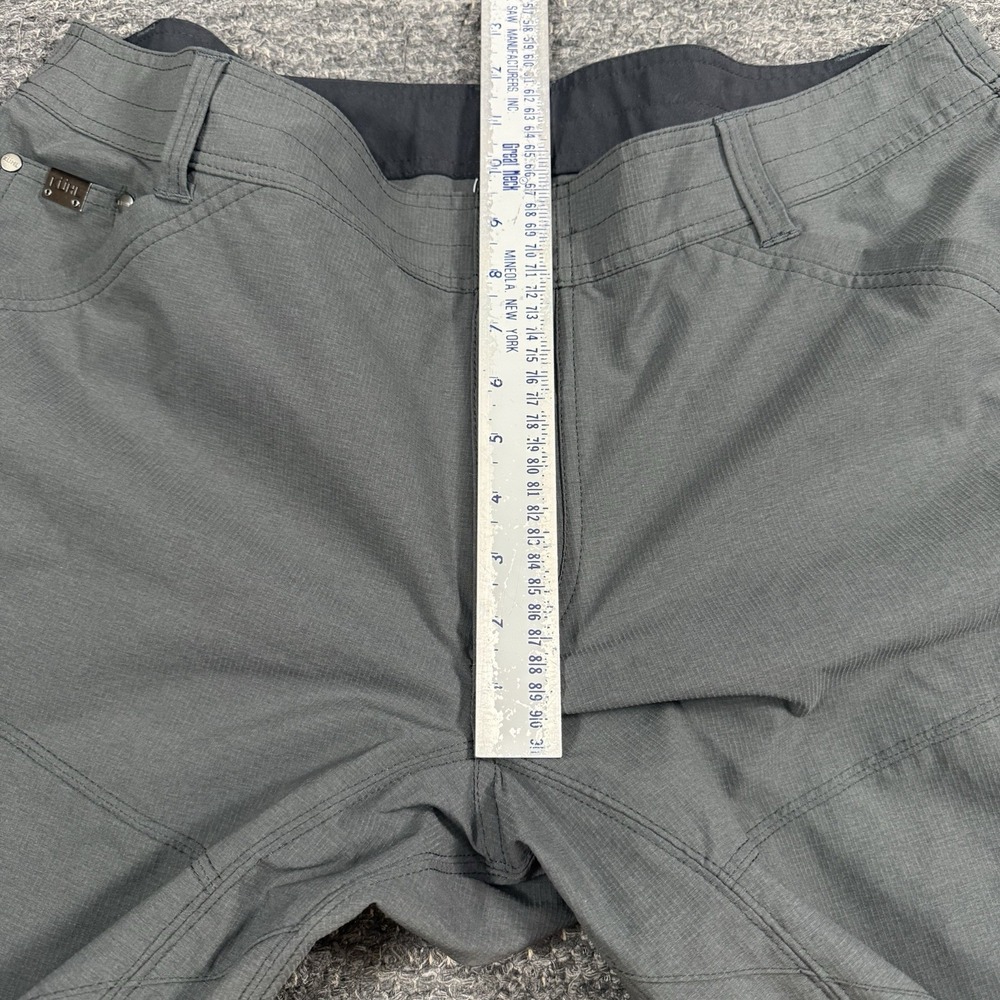 Kuhl Silencr Pants 38x32 Gray Ripstop Water Resistant Stretch Fabric Pockets - Picture 4 of 12
